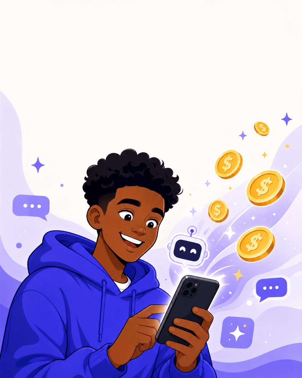 AI Side Hustle Starter illustration